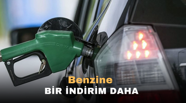 Benzine bir indirim daha 