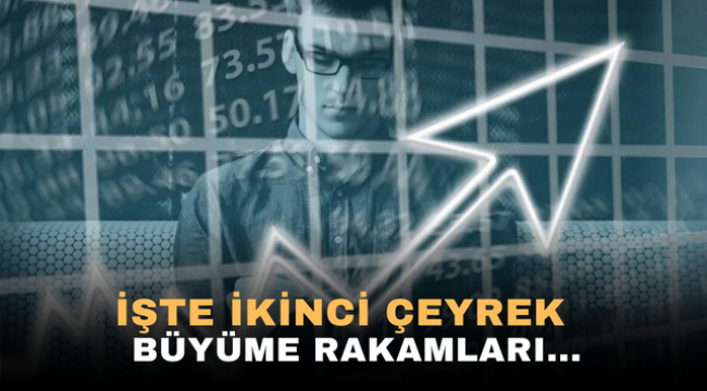 İşte İkinci Çeyrek Büyüme Rakamları...