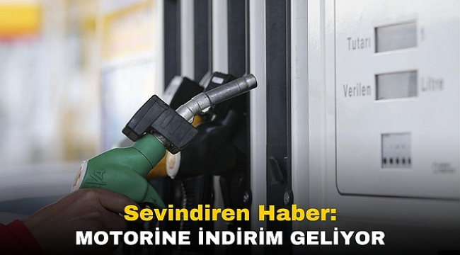 Motorine indirim geliyor