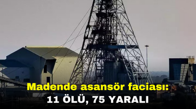 Madende asansör faciası: 11 ölü, 75 yaralı