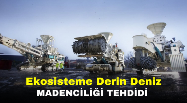 Ekosisteme Derin Deniz Madenciliği Tehdidi 