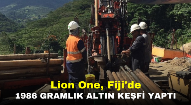 Lion One, Fiji'de 1986 Gramlık Altın Keşfi Yaptı