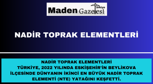 Nadir toprak elementleri