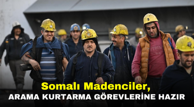 Somalı Madenciler, Arama Kurtarma Görevlerine Hazır