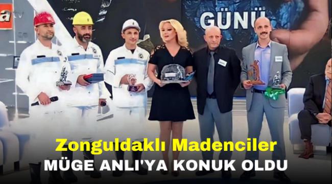 Zonguldaklı Madenciler Müge Anlı'ya Konuk Oldu