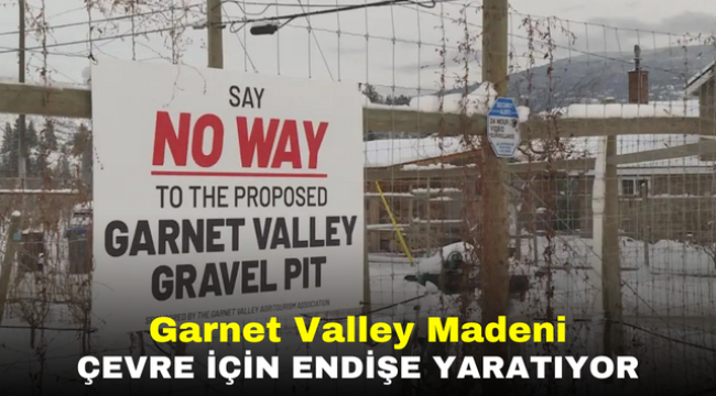 Garnet Valley Madeni Çevre İçin Endişe Yaratıyor