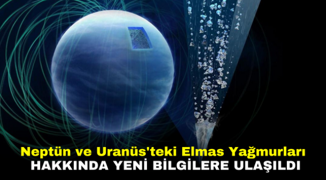 Neptün ve Uranüs'teki Elmas Yağmurları Hakkında Yeni Bilgilere Ulaşıldı