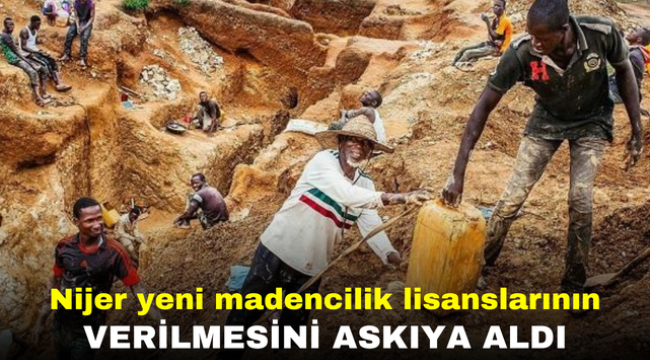 Nijer yeni madencilik lisanslarının verilmesini askıya aldı