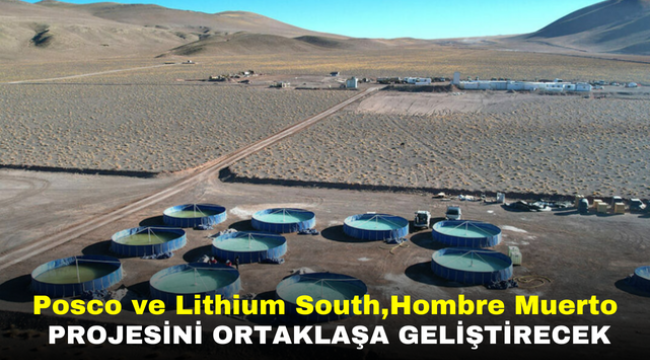 Posco ve Lithium South, Hombre Muerto projesini ortaklaşa geliştirecek