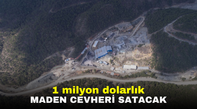 1 milyon dolarlık maden cevheri satacak