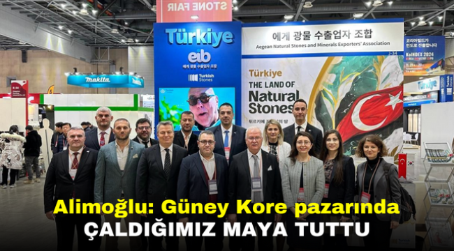 Alimoğlu: Güney Kore pazarında çaldığımız maya tuttu