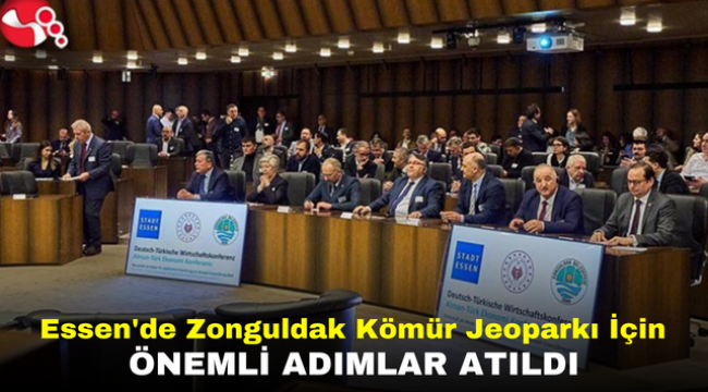 Essen'de Zonguldak Kömür Jeoparkı İçin Önemli Adımlar Atıldı