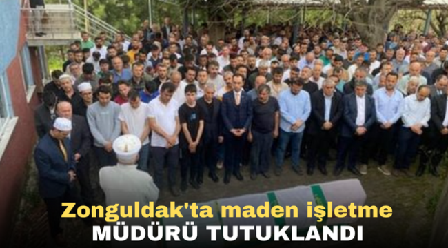 Bir işçi yaşamını yitirmişti: Zonguldak'ta maden işletme müdürü tutuklandı