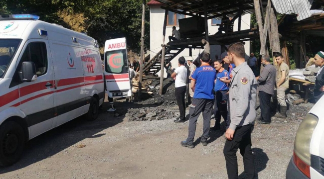 Zonguldak'ta ruhsatsız maden ocağında göçük: 1 işçi toprak altında kaldı