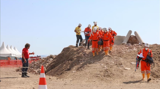 Maden Kurtarma Yarışması'nın üçüncüsü yarın Kütahya'da başlıyor