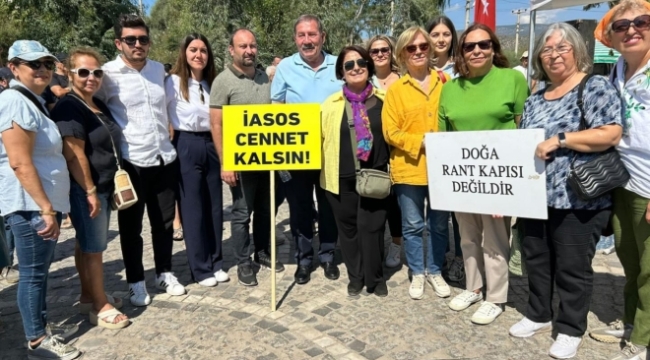 Muğla, İasos Antik Kenti'nde maden limanı istemiyor