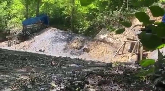 Zonguldak'ta Kaçak Maden Ocağı Denetimleri