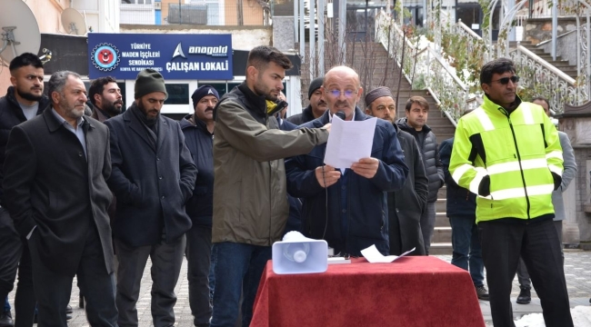 İliç Maden Çalışanları Derneği; "Maden Açılsın, Çiftay Gitsin"