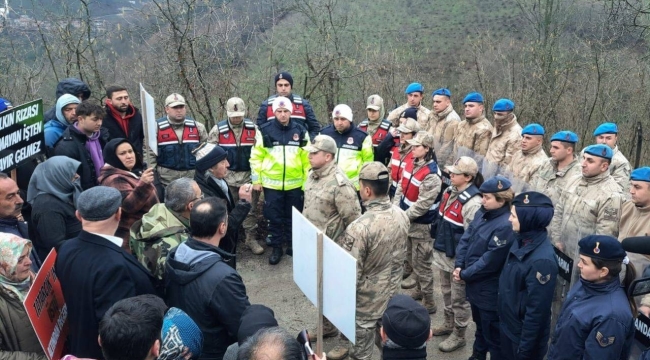 Ordu'da halk yeni madenlere karşı ayakta