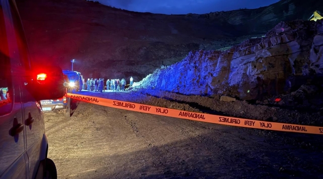 Bursa'da maden ocağında göçük: 1 işçi hayatını kaybetti