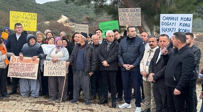 Yeşil Kaş, maden ve taş ocaklarına teslim ediliyor